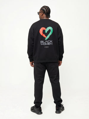 “I Love Black Women” Crewneck