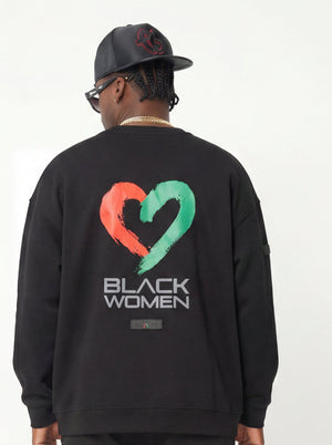 “I Love Black Women” Crewneck