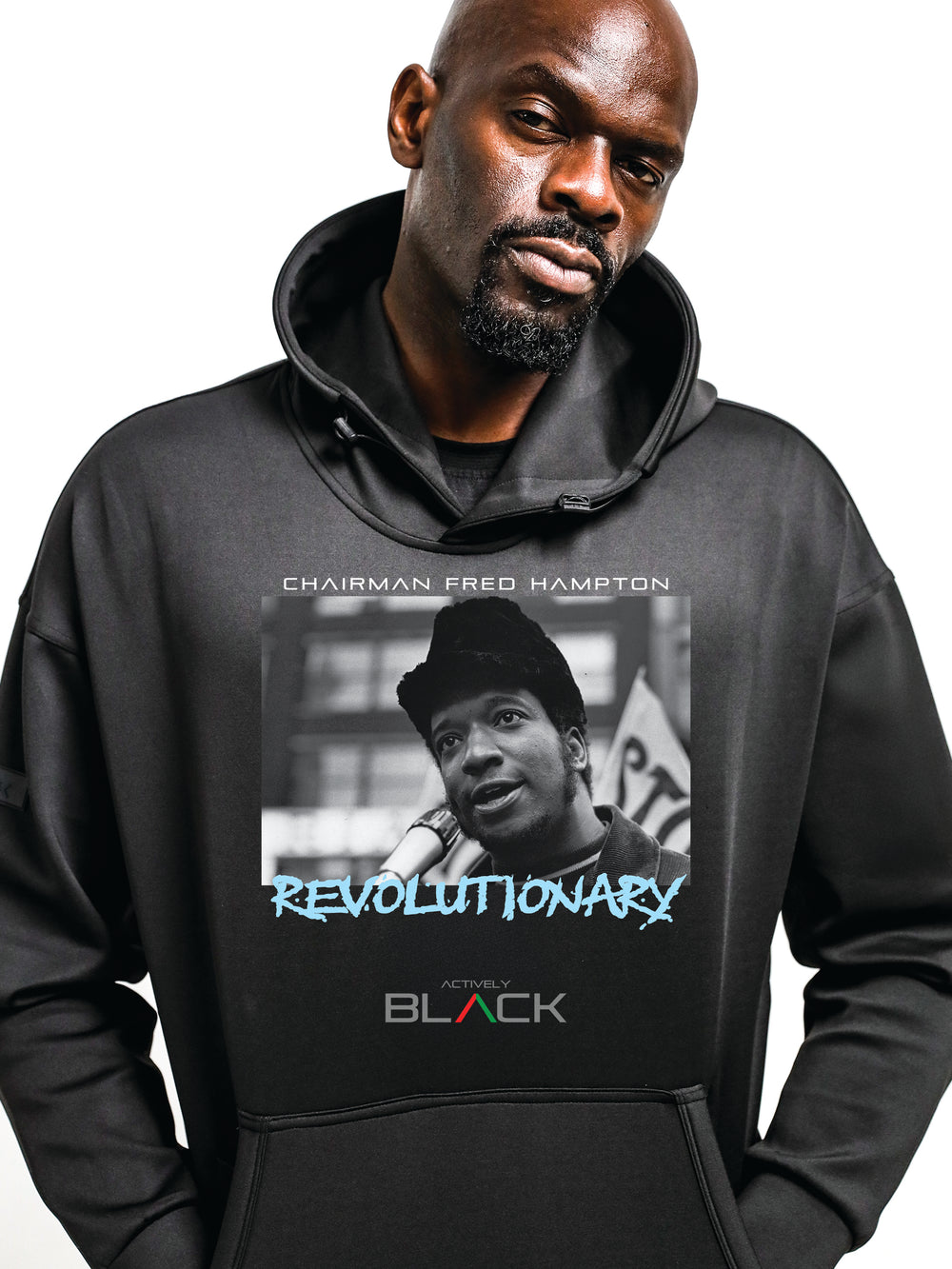 Chairman Fred Hampton x Actively Black Performance Tech Hoodie