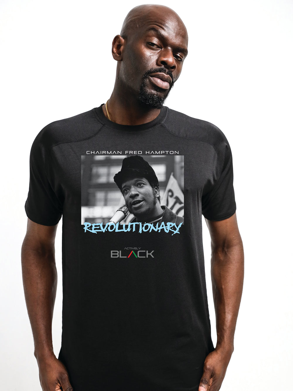 Chairman Fred Hampton x Actively Black Performance Shirt