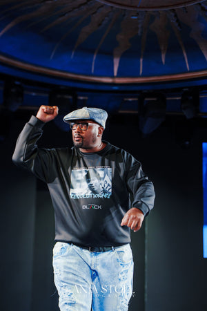 Chairman Fred Hampton x Actively Black Performance Tech Crewneck