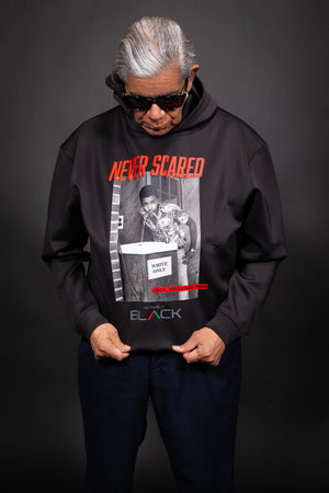 Cecil Williams x Actively Black NEVER SCARED Hoodie