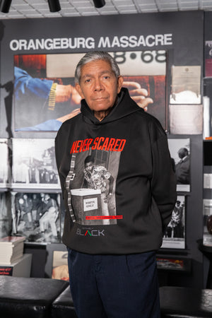 Cecil Williams x Actively Black NEVER SCARED Hoodie