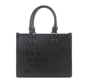 Black Women are Superheroes Handbag