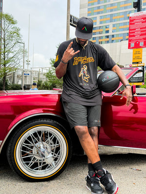 Houston Rockets x Actively Black Limited Collab Shirt