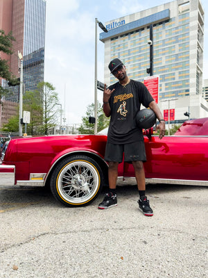 Houston Rockets x Actively Black Limited Collab Shirt