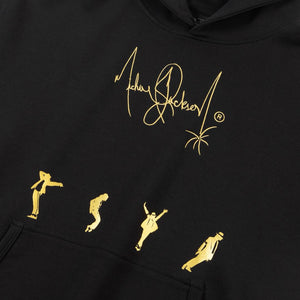 Michael Jackson x Actively Black Silhouette Hoodie
