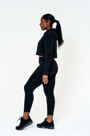 Women's Pinnacle Long Sleeve Crop Hoodie