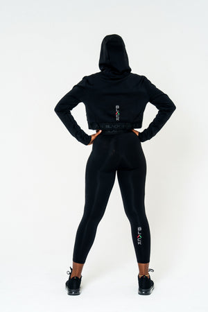 Women's Pinnacle Long Sleeve Crop Hoodie