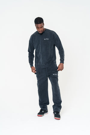 Unisex Actively Black Vintage Lifestyle Sweatpants