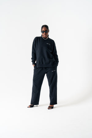 Unisex Actively Black Vintage Lifestyle Sweatpants