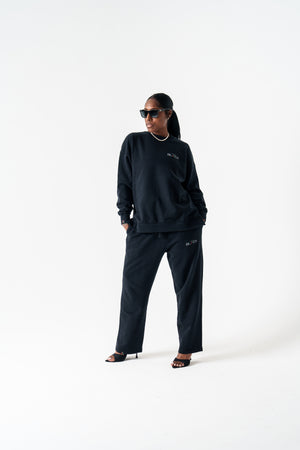 Unisex Actively Black Vintage Lifestyle Sweatpants