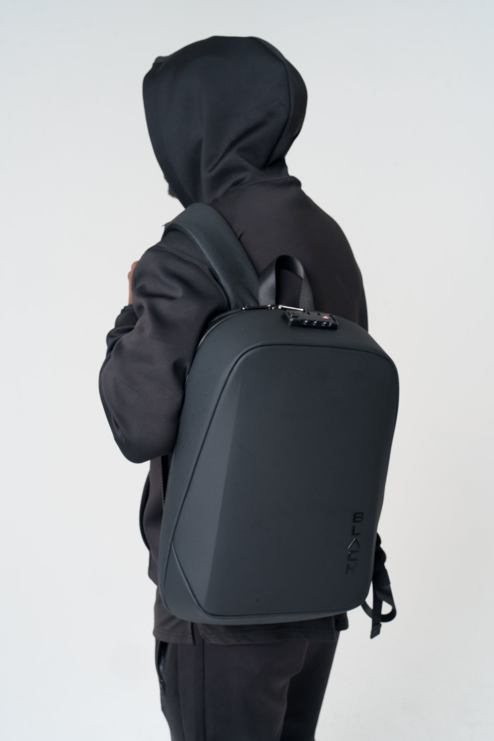 Actively Black Slim Stealth Backpack