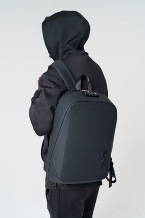 Actively Black Slim Stealth Backpack