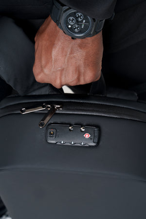 Actively Black Slim Stealth Backpack