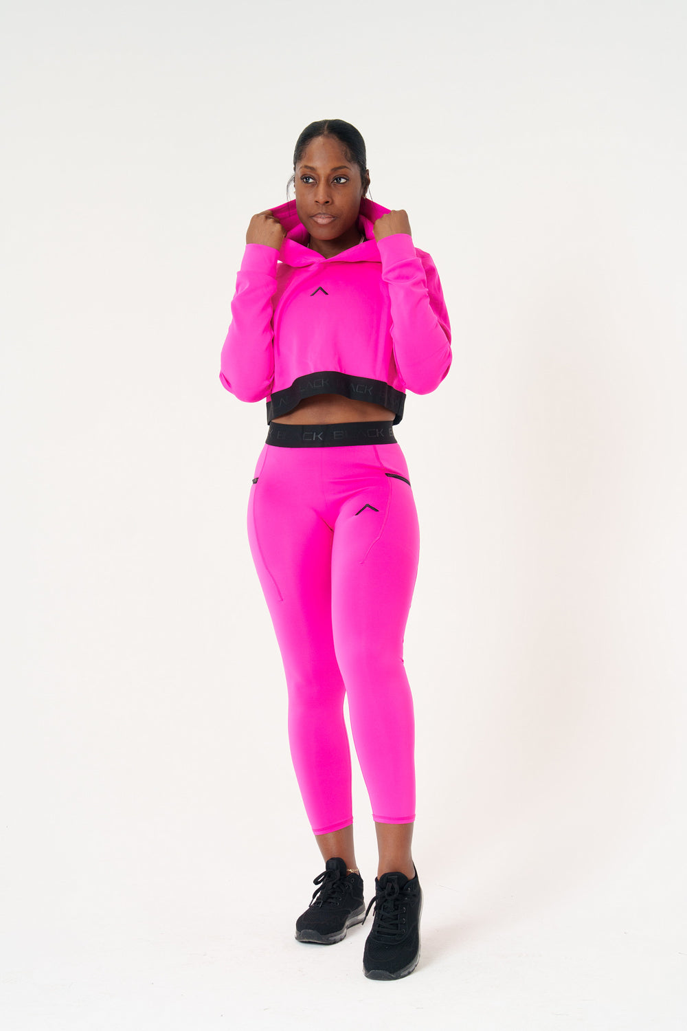 Women's Pinnacle Long Sleeve Crop Hoodie