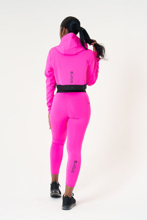 Women's Pinnacle Long Sleeve Crop Hoodie