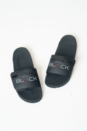 Actively Black Premium Slides 2.0