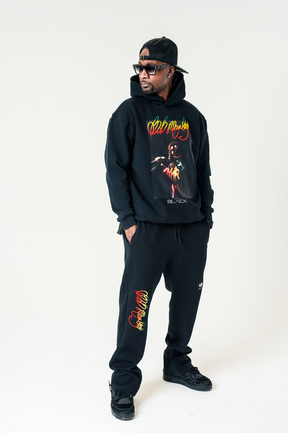 Bob Marley x Actively Black Legendary Sweatpants