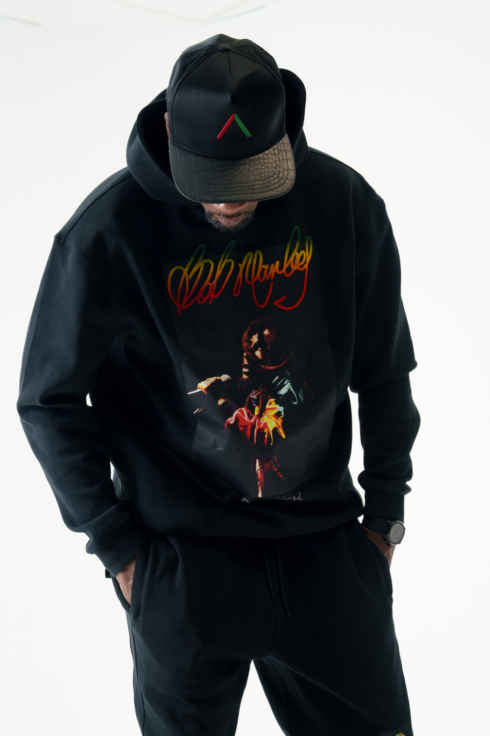 Bob Marley x Actively Black Legendary Hoodie