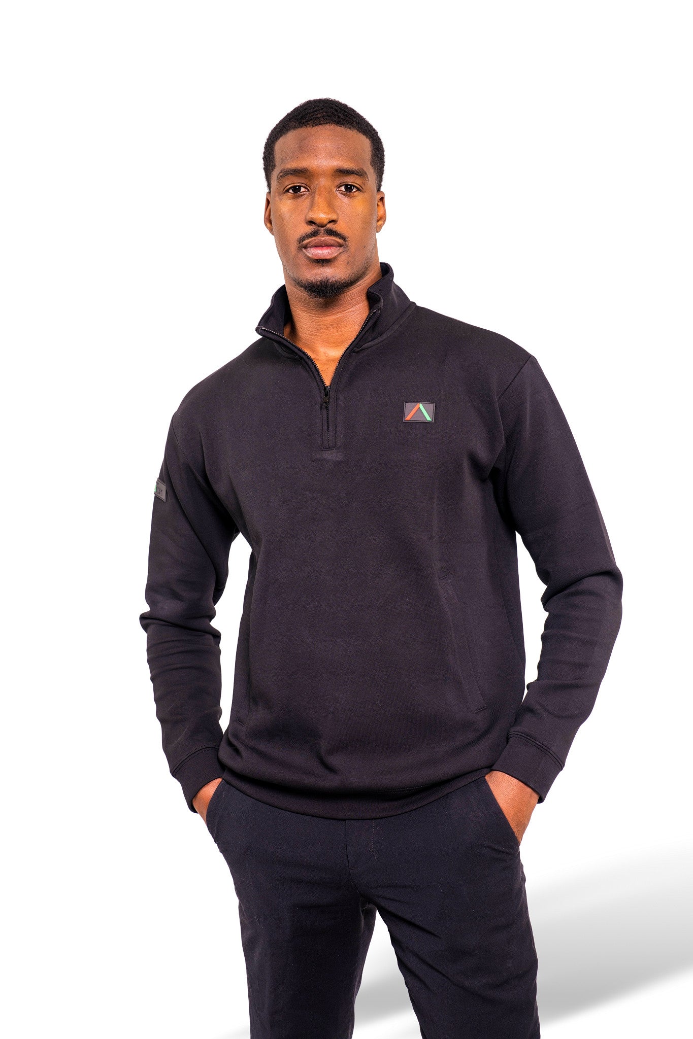 Performance Tech Quarter Zip | Black-Owned