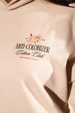 Actively Black Cotton Anti-Colonizer Hoodie