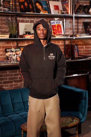 Actively Black Cotton Anti-Colonizer Hoodie