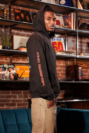 Actively Black Cotton Anti-Colonizer Hoodie