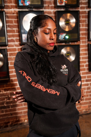 Actively Black Cotton Anti-Colonizer Hoodie