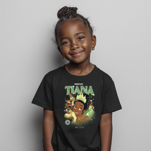 Kids Princess Tiana Collage Performance Shirt