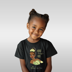 Kids Princess Tiana Hero Performance Shirt