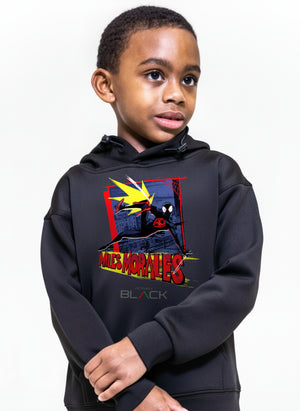 Miles Morales x Actively Black Web Shooter Hoodie