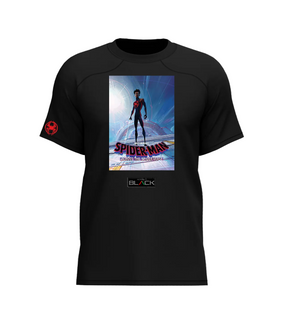 Miles Morales x Actively Black Poster Shirt