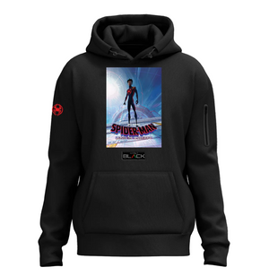 Miles Morales x Actively Black Poster Hoodie