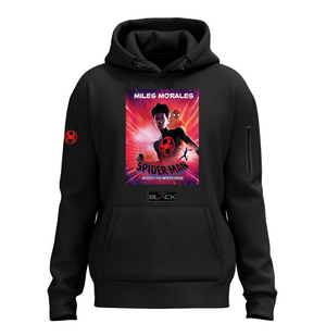 Miles Morales x Actively Black Collage Hoodie