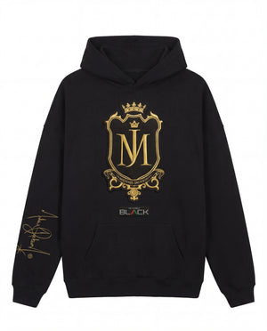 Michael Jackson x Actively Black Crest Hoodie
