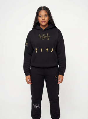 Michael Jackson x Actively Black Silhouette Hoodie