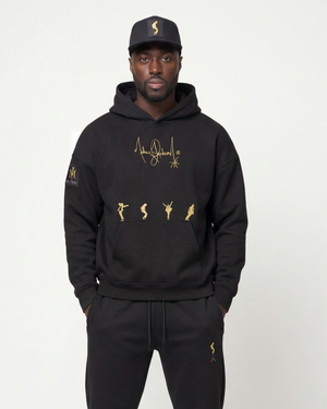 Michael Jackson x Actively Black Silhouette Hoodie