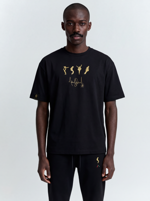 Michael Jackson x Actively Black Silhouette Shirt