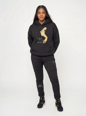 Michael Jackson x Actively Black Toe Stand Hoodie