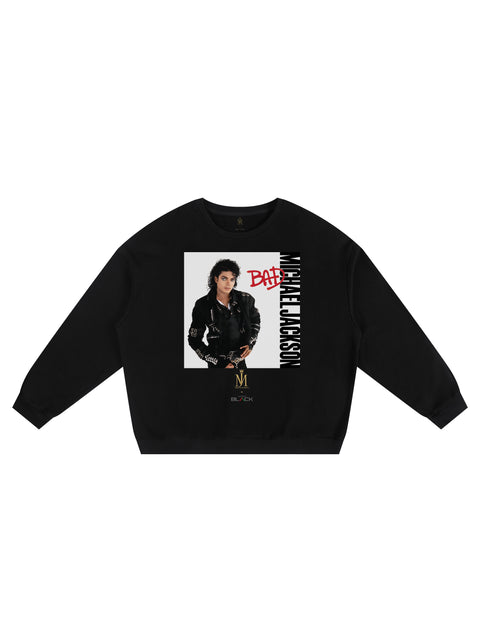 Actively Black x Bad Album Cover Crewneck