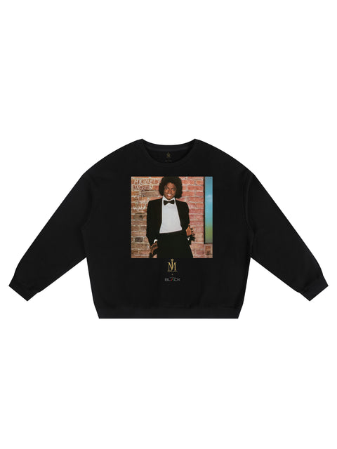 Actively Black x Off The Wall Album Cover Crewneck