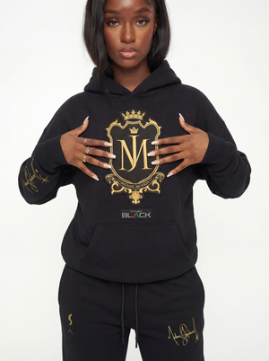 Michael Jackson x Actively Black Crest Hoodie
