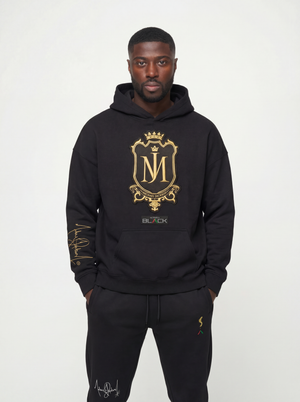 Michael Jackson x Actively Black Crest Hoodie