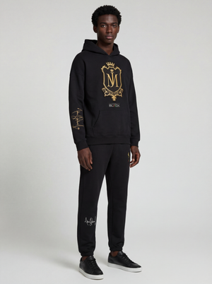 Michael Jackson x Actively Black Crest Hoodie