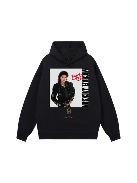 Actively Black x Bad Album Cover Hoodie