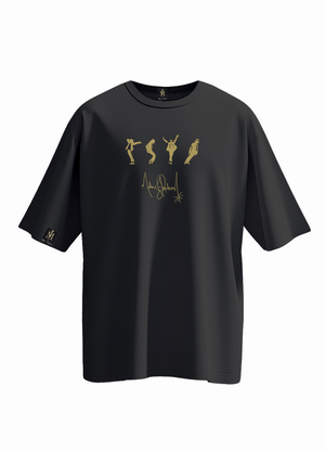 Michael Jackson x Actively Black Silhouette Shirt