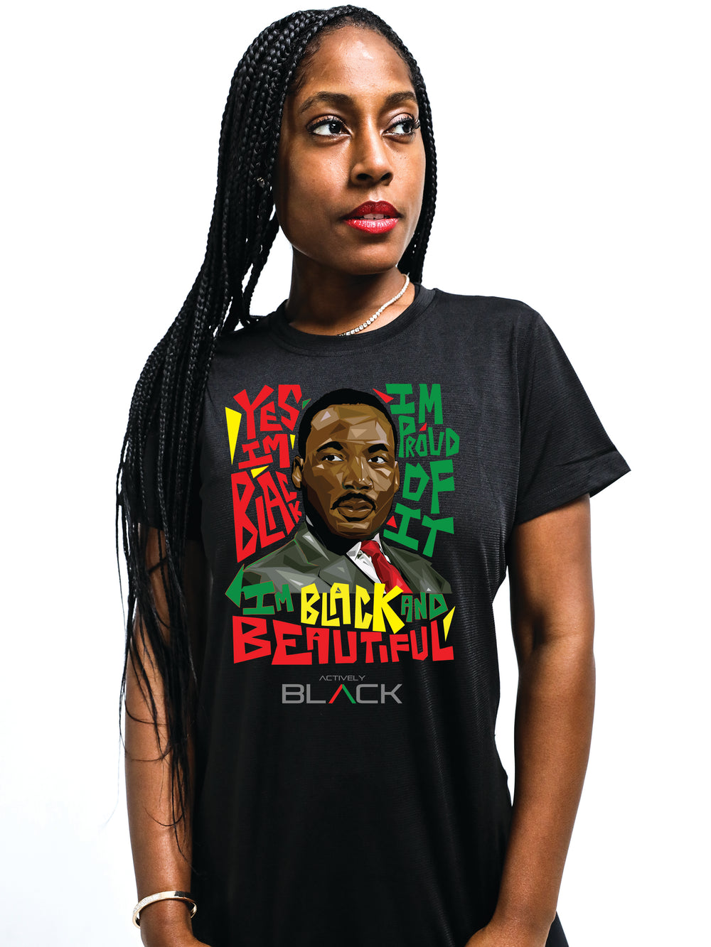 MLK x Actively Black and Beautiful Performance Shirt