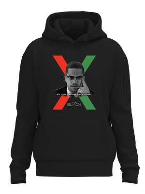 Malcolm X Actively Black "By Any Means" Performance Hoodie