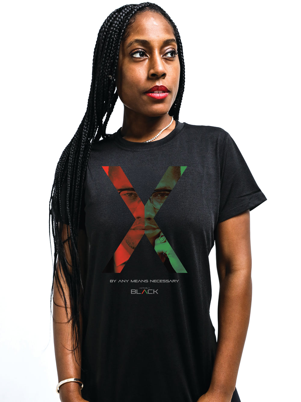 Malcolm X | Actively Black Performance Shirt